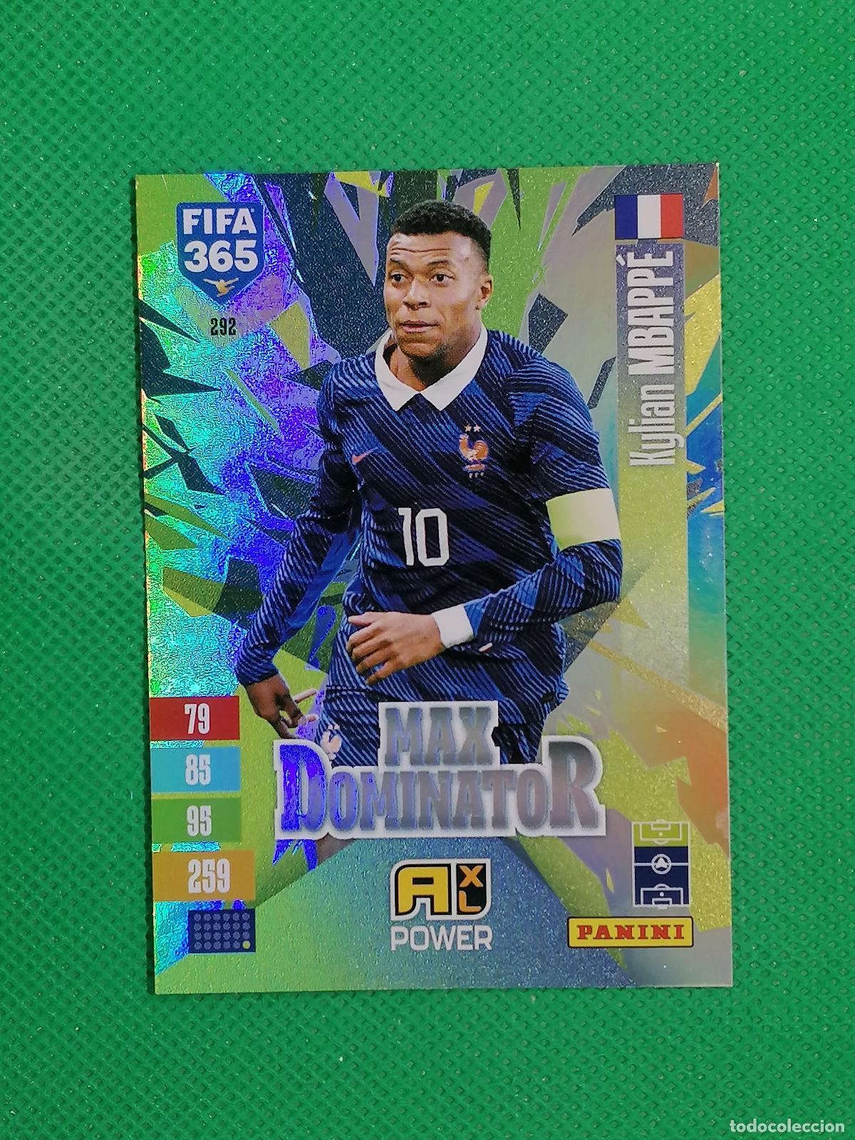Cromos de f&uacute;tbol: 292 KYLIAN MBAPPE FRANCIA MAX DOMINATOR POWER ⚽ PANINI ADRENALYN XL FIFA 365 26 27 2026 2027 ⚽
