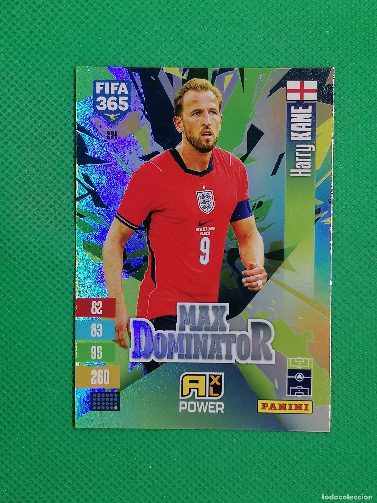 Cromos de f&uacute;tbol: 291 HARRY KANE INGLATERRA MAX DOMINATOR POWER ⚽ PANINI ADRENALYN XL FIFA 365 26 27 2026 2027 ⚽