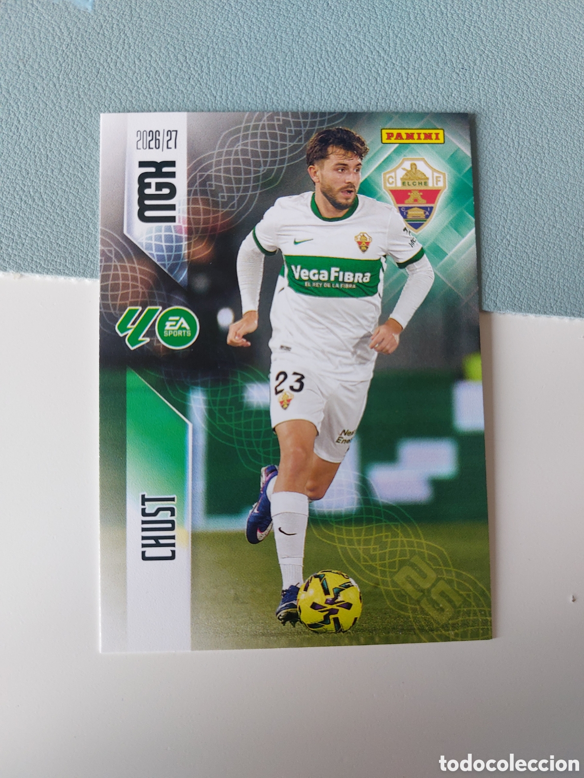 Cromos de f&uacute;tbol: 149 CHUST ELCHE MEGACRACKS 2026 2027 26 27 CARDS PANINI