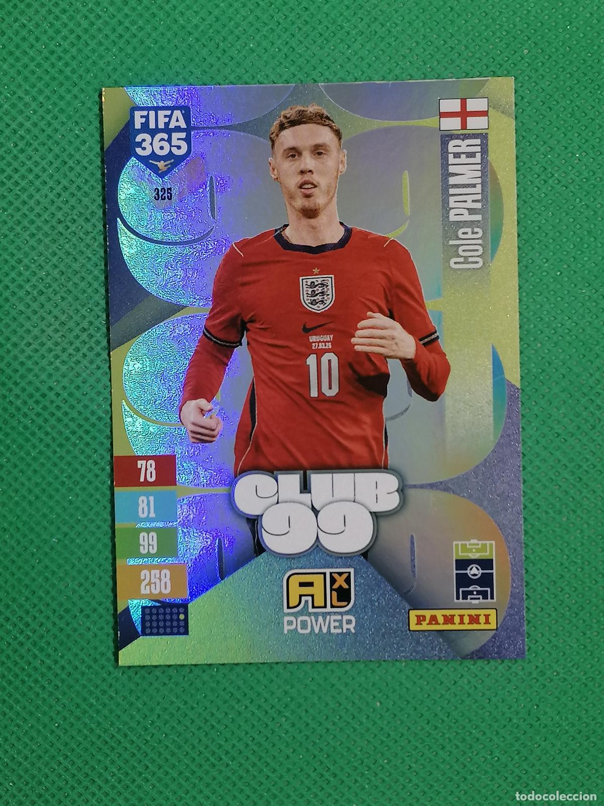 Cromos de f&uacute;tbol: 325 COLE PALMER INGLATERRA INGLATERRA CLUB 99 POWER ⚽ PANINI ADRENALYN XL FIFA 365 26 27 2026 2027 ⚽