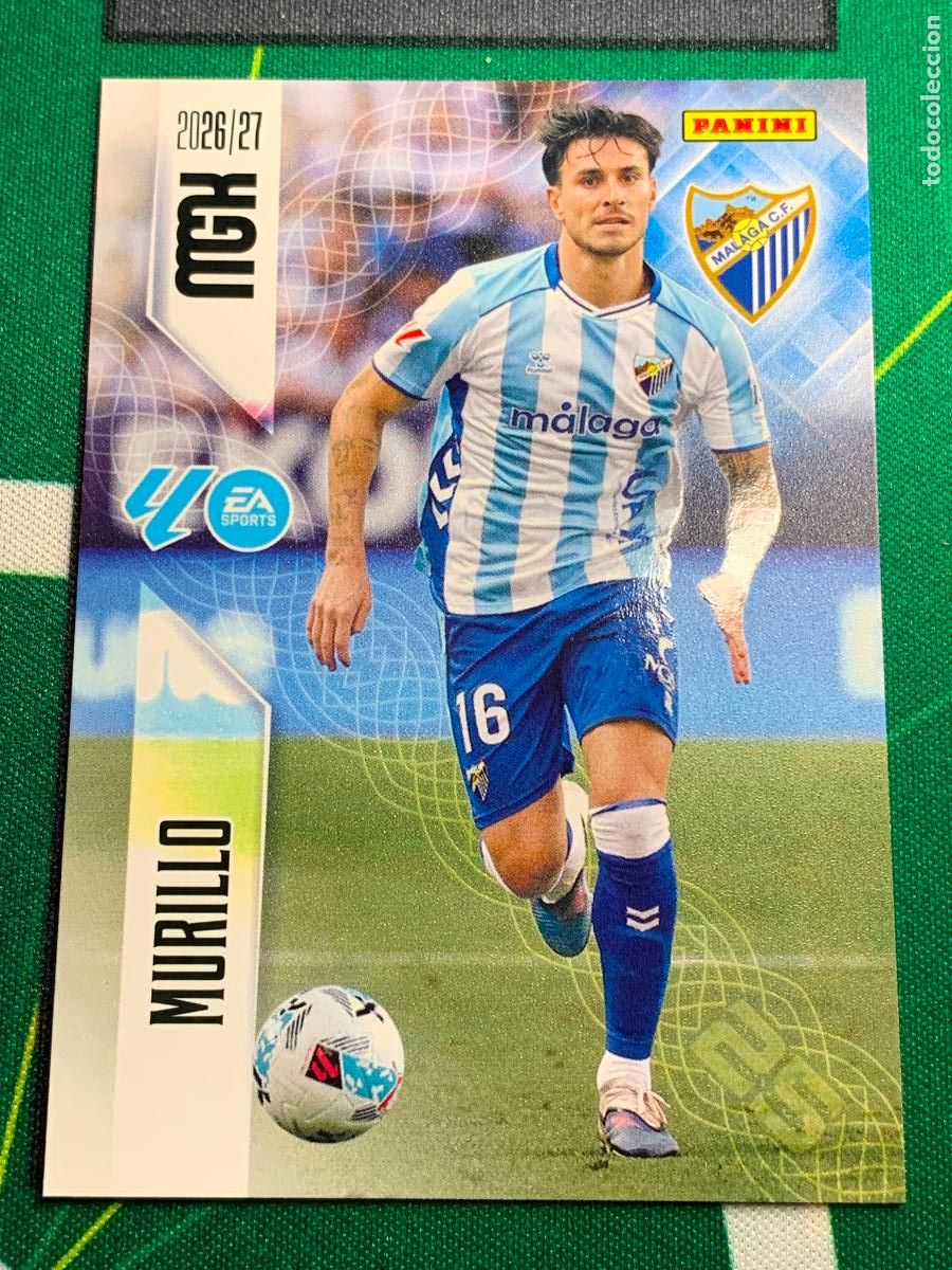 Cromos de f&uacute;tbol: 239 Murillo M&aacute;laga CF MEGACRACKS 2026 2027 - 26 27 MGK