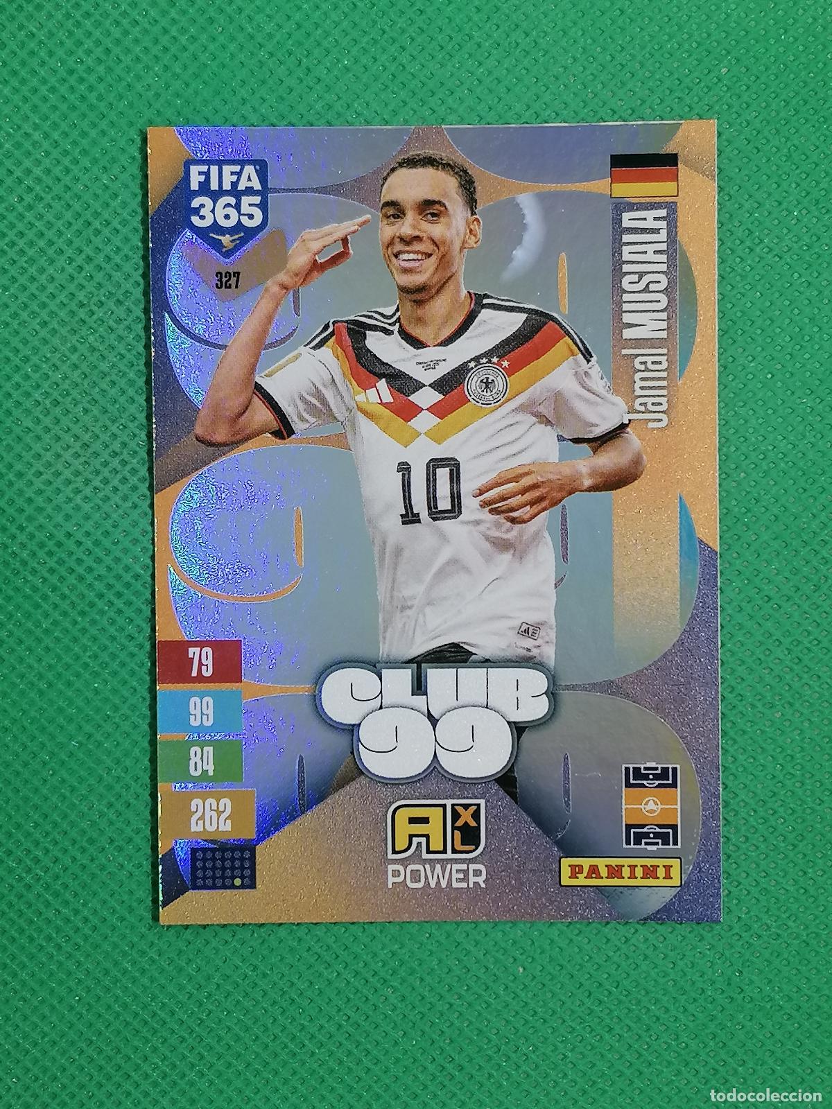 Cromos de f&uacute;tbol: 327 JAMAL MUSIALA ALEMANIA CLUB 99 POWER ⚽ PANINI ADRENALYN XL FIFA 365 26 27 2026 2027 ⚽