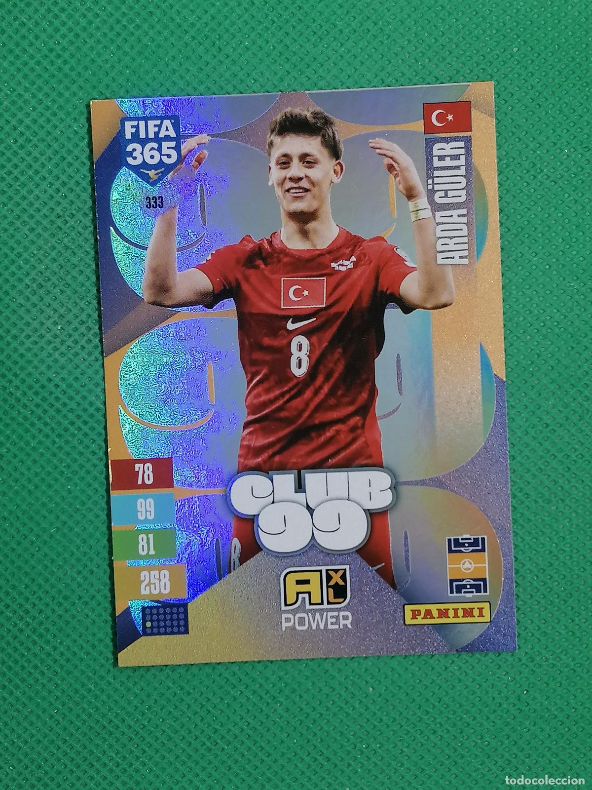 Cromos de f&uacute;tbol: 333 ARDA GULER TURQUIA CLUB 99 POWER ⚽ PANINI ADRENALYN XL FIFA 365 26 27 2026 2027 ⚽
