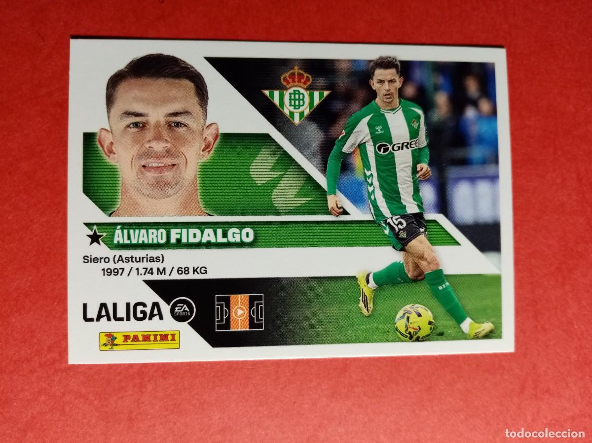 Cromos de f&uacute;tbol: N&ordm; 12 ALVARO FIDALGO, REAL BETIS, LIGA ESTE 2026 2027 26 27 PANINI