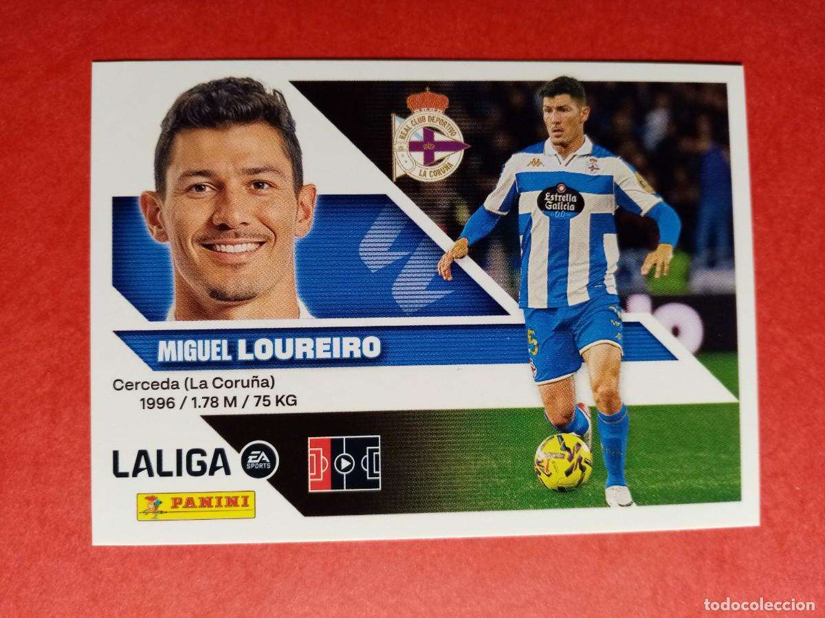 Cromos de f&uacute;tbol: N&ordm; 6 MIGUEL LOUREIRO, RC DEPORTIVO, LIGA ESTE 2026 2027 26 27 PANINI