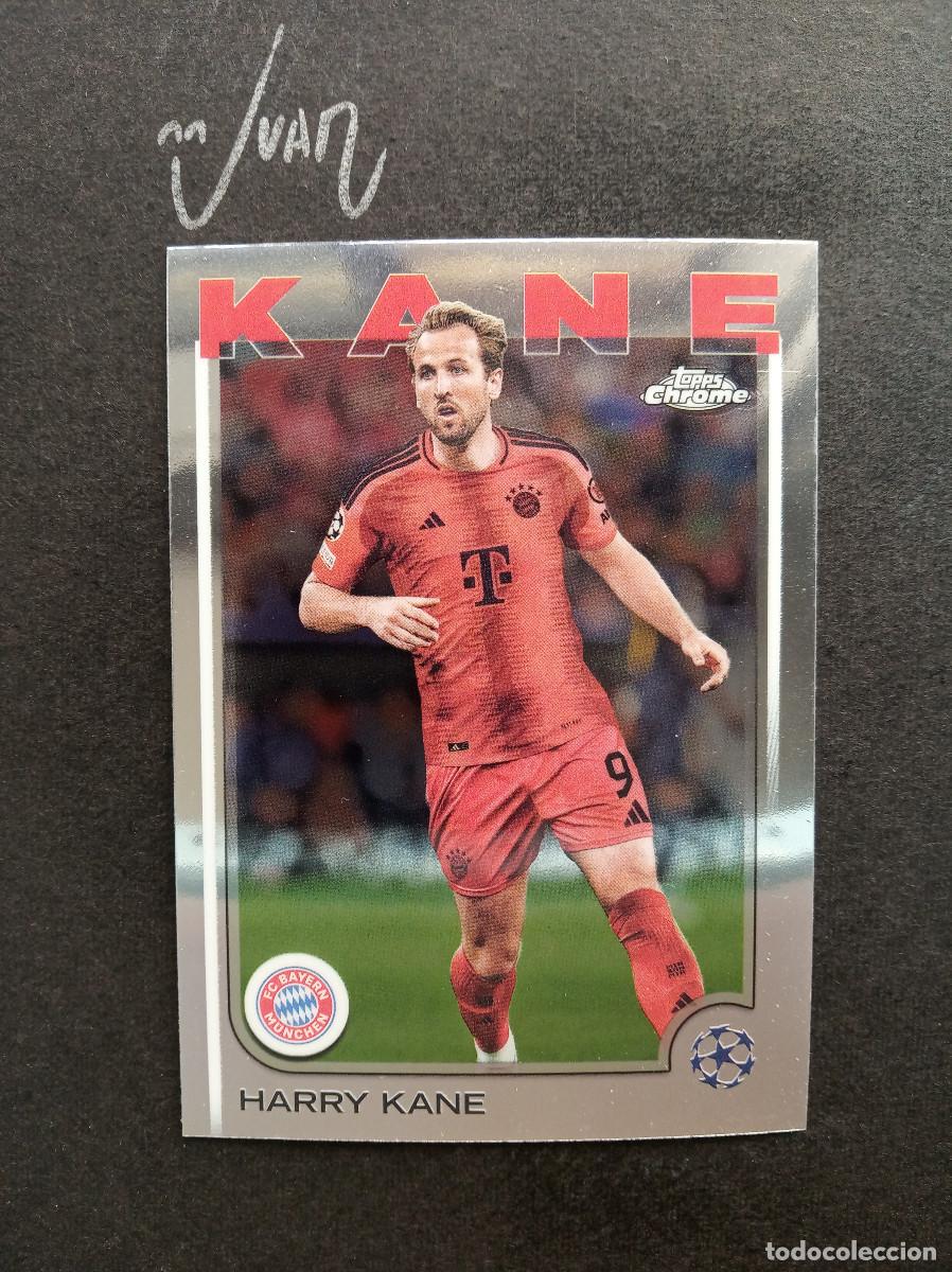 Cromos de f&uacute;tbol: N&ordm; 10 HARRY KANE BAYER MUNICH ⚽ TOPPS &reg; CHROME UCC UEFA CLUB COMPETITIONS 2024 2025 24 25 NUEVO