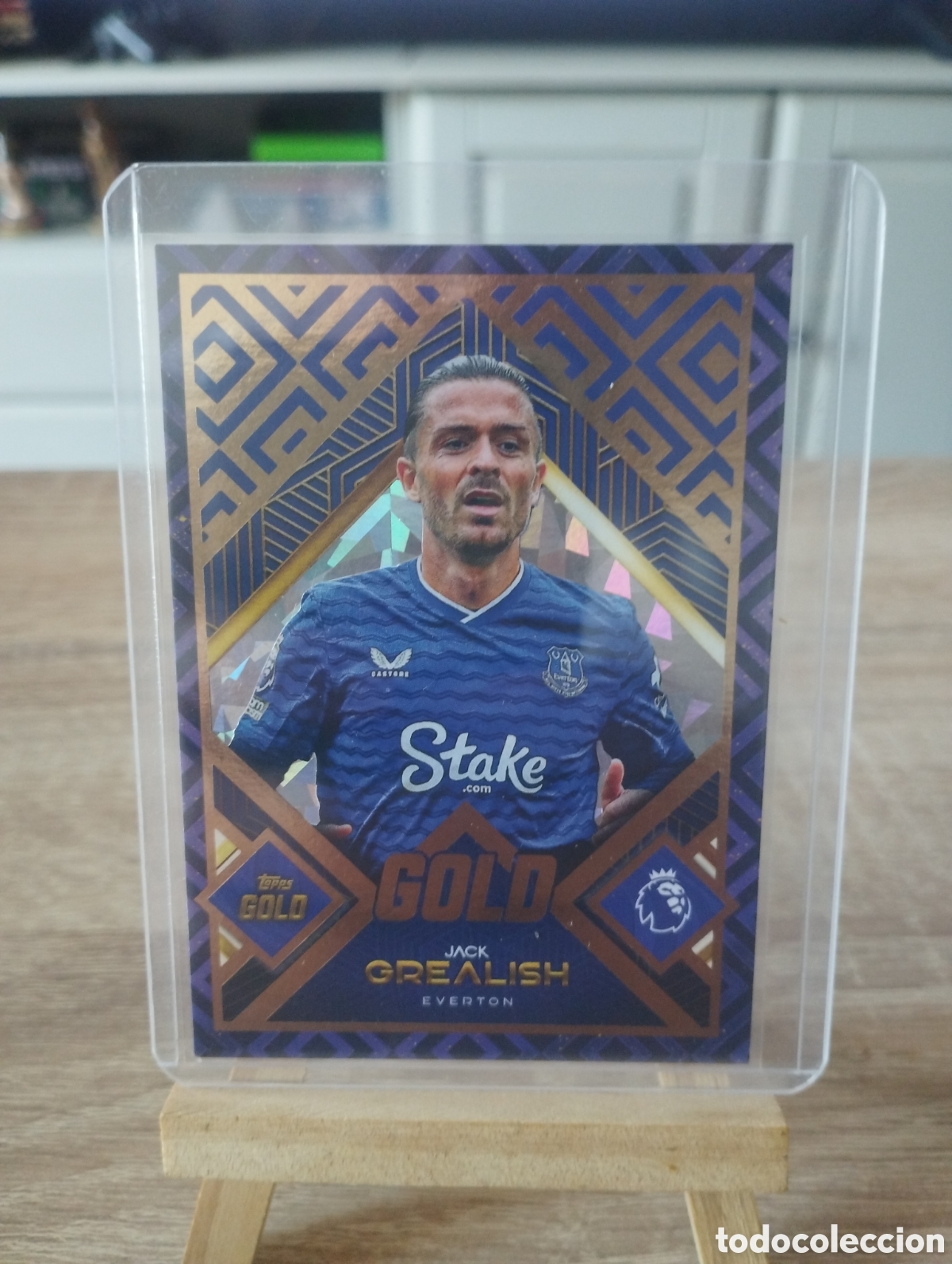 Cromos de f&uacute;tbol: Carta Jack Grealish Topps Gold Premier 25/26