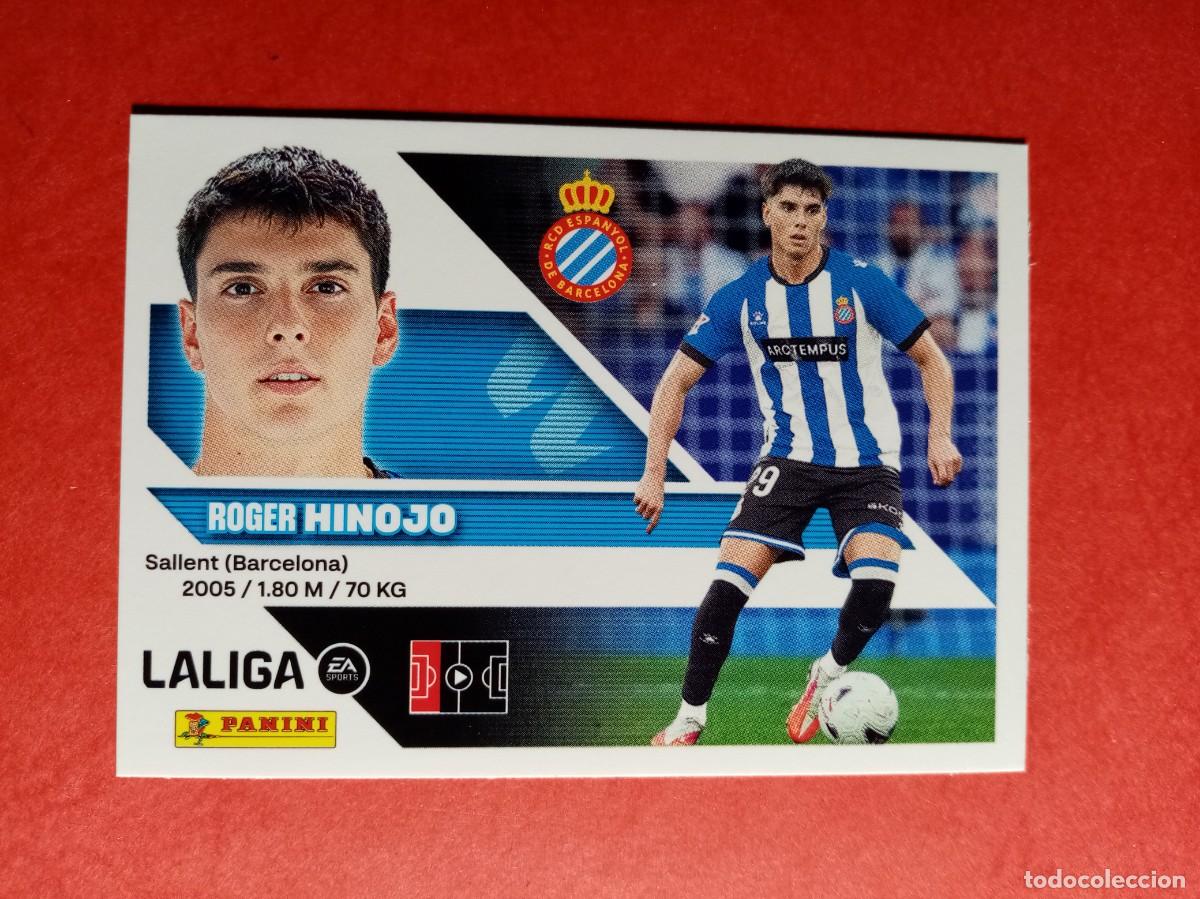 Cromos de f&uacute;tbol: N&ordm; 9 BIS 9BIS, ROGER HINOJO, COLOCA, RCD ESPANYOL, LIGA ESTE 2026 2027 26 27 PANINI
