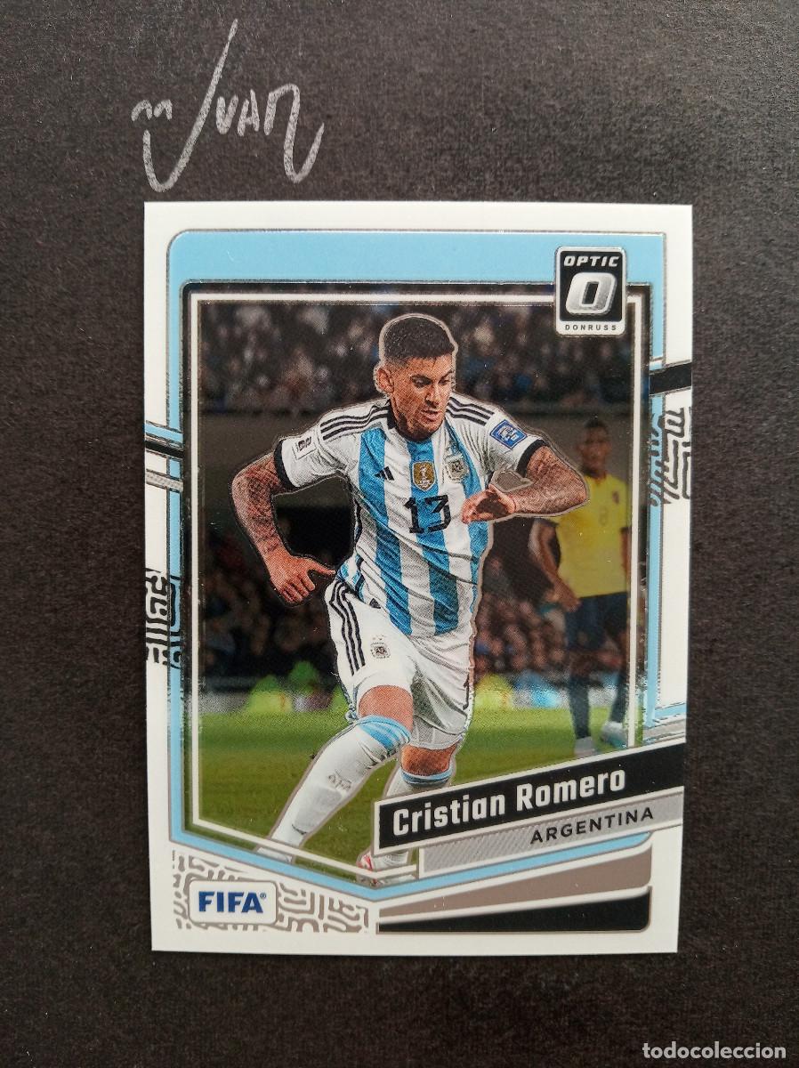 Cromos de f&uacute;tbol: 3 PARALELA OPTIC ROMERO ARGENTINA ATLETICO MADRID 2026 2027 26 27 ⚽ PANINI &reg; DONRUSS 2023 2024 23 24