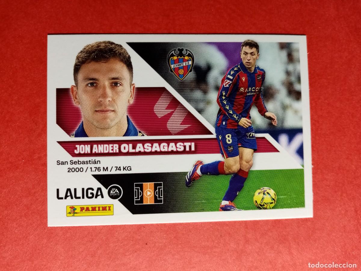 Cromos de f&uacute;tbol: N&ordm; 12 JON ANDER OLASAGASTI, LEVANTE UD, LIGA ESTE 2026 2027 26 27 PANINI