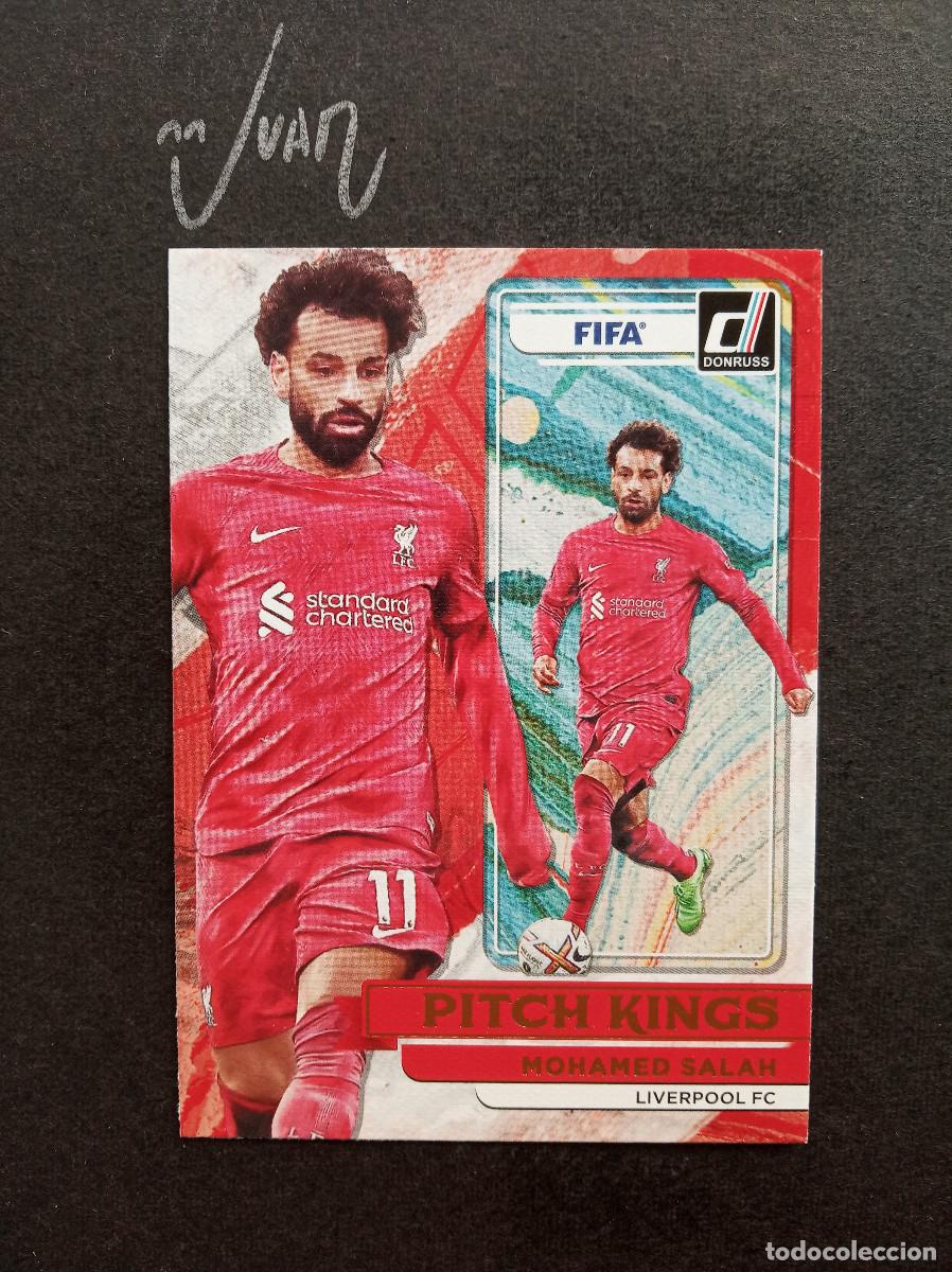 Cromos de f&uacute;tbol: N&ordm; 15 PITCH KINGS SALAH LIVERPOOL EGIPTO ⚽ PANINI &reg; DONRUSS SOCCER FIFA 2022 2023 22 23 NUEVO