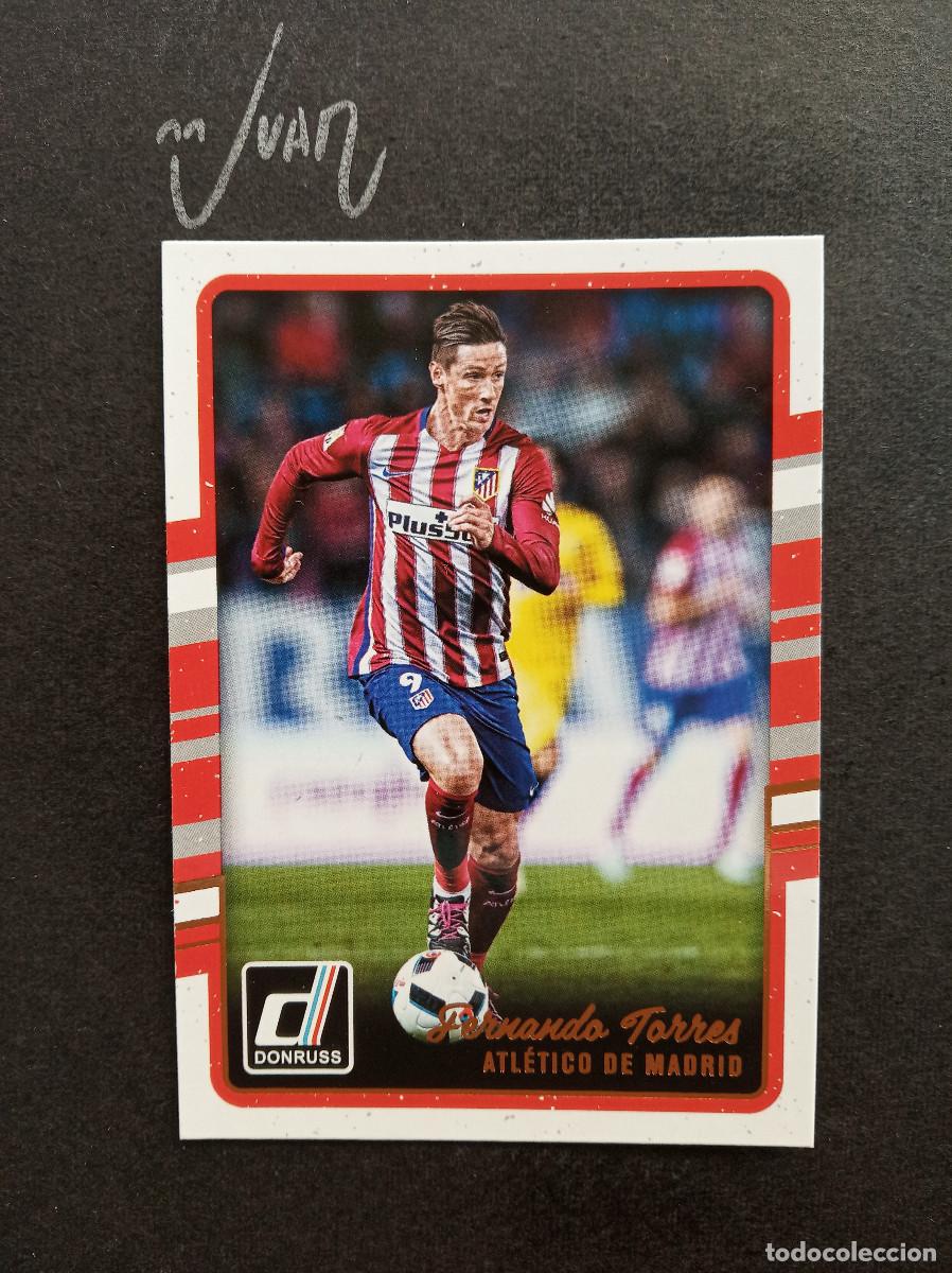 Cromos de f&uacute;tbol: N&ordm; 17 FERNANDO TORRES ATLETICO MADRID ESPA&Ntilde;A ⚽ PANINI &reg; DONRUSS SOCCER FIFA 2016 2017 16 17 NUEVO