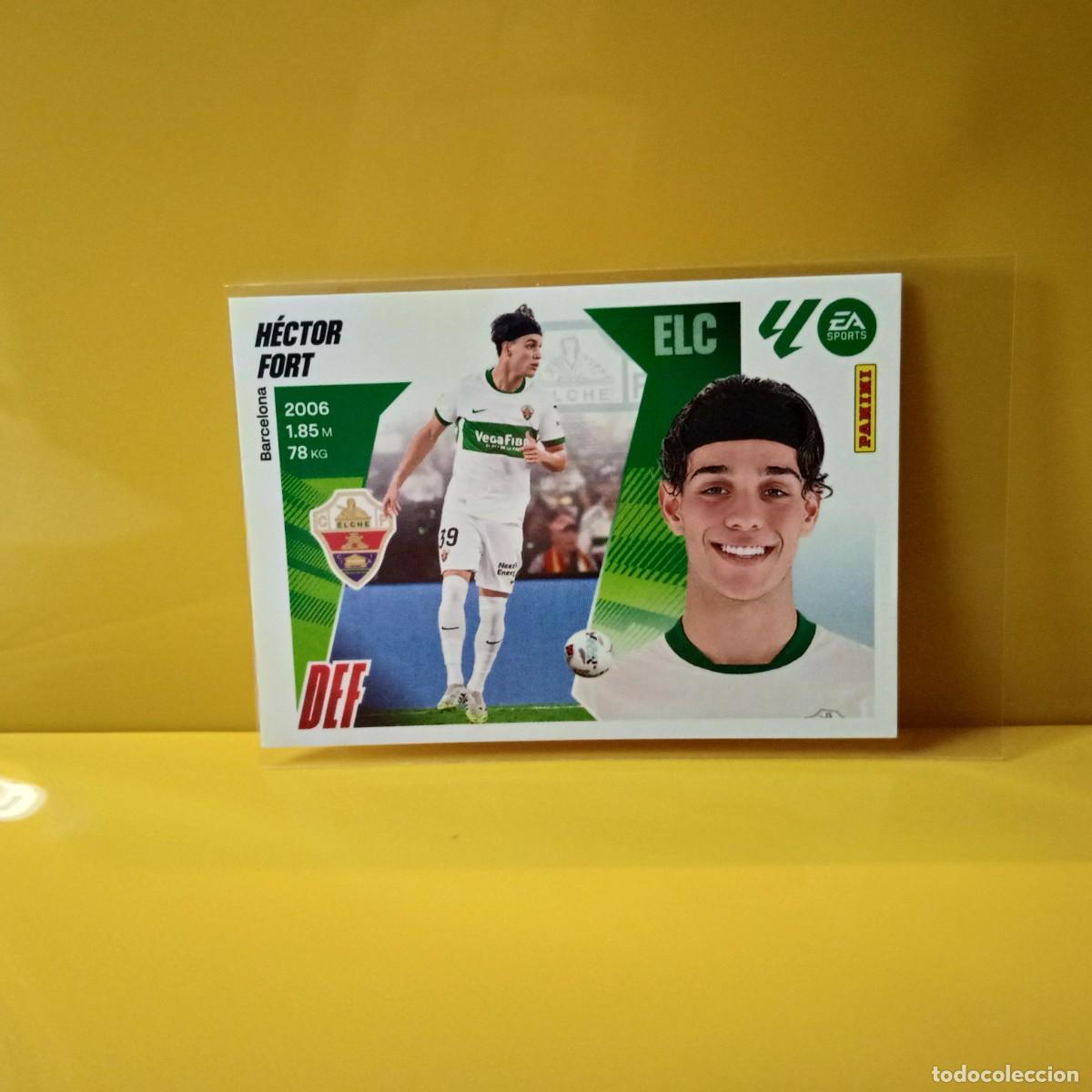 Cromos de f&uacute;tbol: EDICIONES ESTE 2025 2026 25 26 ELCHE C.F H&Eacute;CTOR FORT 6 BIS (4&ordf; EDICI&Oacute;N)