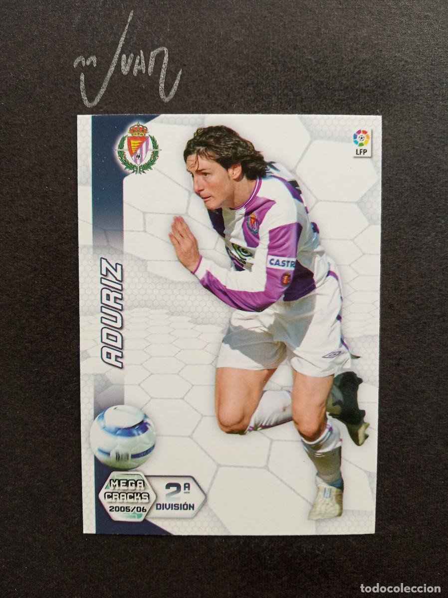 Cromos de f&uacute;tbol: N&ordm; 437 ADURIZ VALLADOLID ATHLETIC ⚽ PANINI &reg; MEGACRACKS LIGA FUTBOL 2005 2006 05 06 MEGA CRACKS MGK