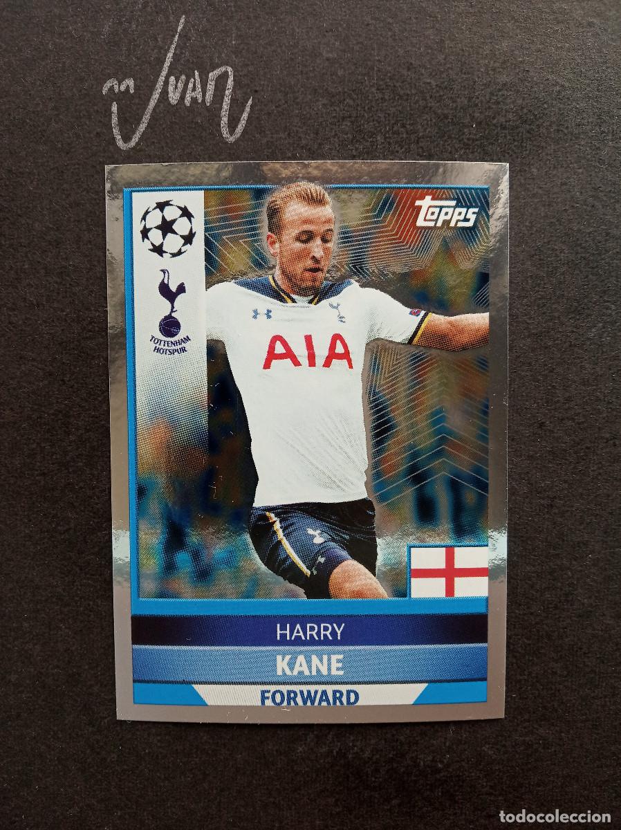 Cromos de f&uacute;tbol: N&ordm; 3 HARRY KANE TOTTENHAM HOTSPUR ⚽ TOPPS &reg; UEFA CHAMPIONS 2016 2017 16 17 NUEVO STICKER SIN PEGAR