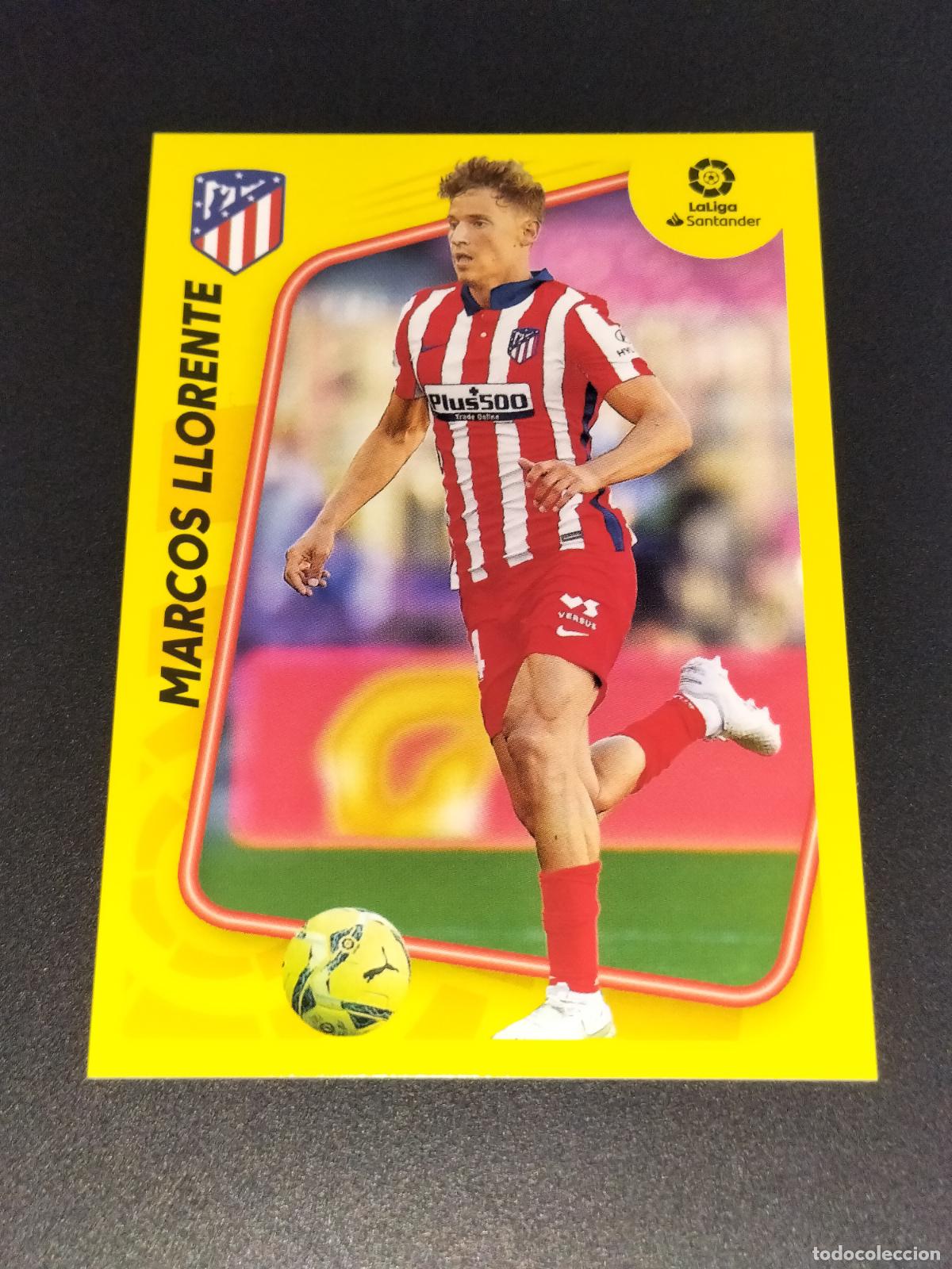 Cromos de f&uacute;tbol: N&ordm; 3 MARCOS LLORENTE AT MADRID CROMOS LALIGA SANTANDER ESTE LIGA FUTBOL 2021 2022 21 22 PANINI