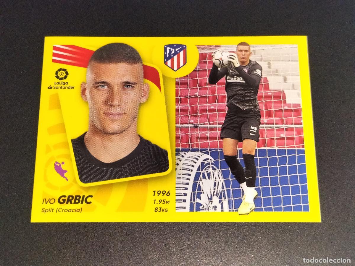 Cromos de f&uacute;tbol: N&ordm; 6 IVO GRBIC AT MADRID CROMOS LALIGA SANTANDER ESTE LIGA FUTBOL 2021 2022 21 22 PANINI