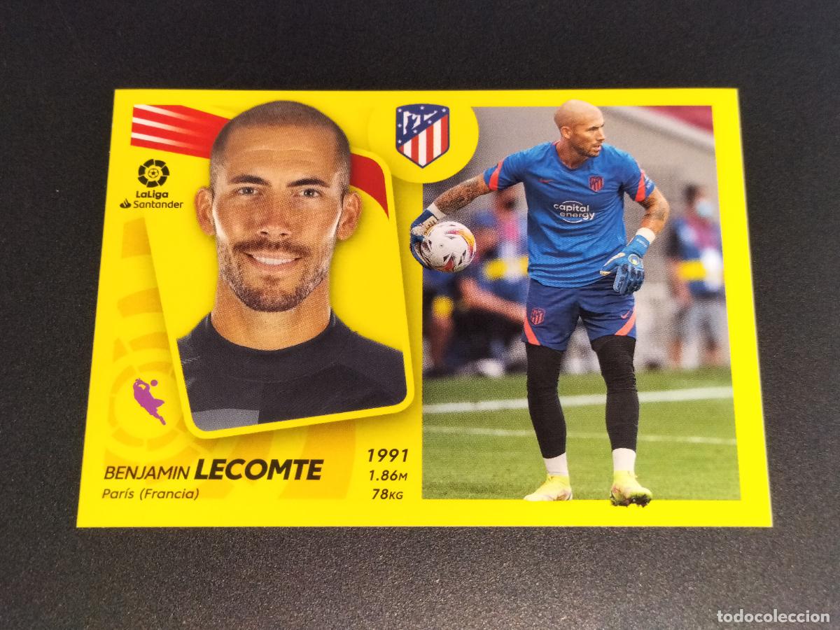 Cromos de f&uacute;tbol: N&ordm; 6 BIS COLOCA LECOMTE AT MADRID CROMOS LALIGA SANTANDER ESTE LIGA FUTBOL 2021 2022 21 22 PANINI
