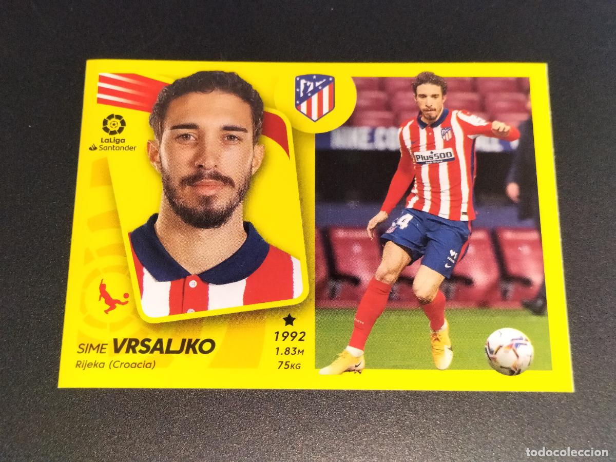 Cromos de f&uacute;tbol: N&ordm; 7 B VRSALJKO AT MADRID CROMOS LALIGA SANTANDER ESTE LIGA FUTBOL 2021 2022 21 22 PANINI
