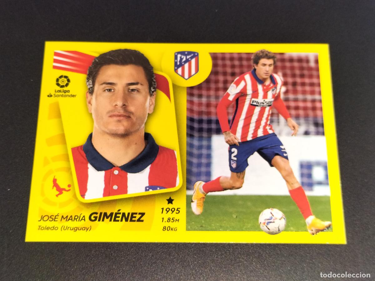 Cromos de f&uacute;tbol: N&ordm; 8 GIMENEZ AT MADRID CROMOS LALIGA SANTANDER ESTE LIGA FUTBOL 2021 2022 21 22 PANINI
