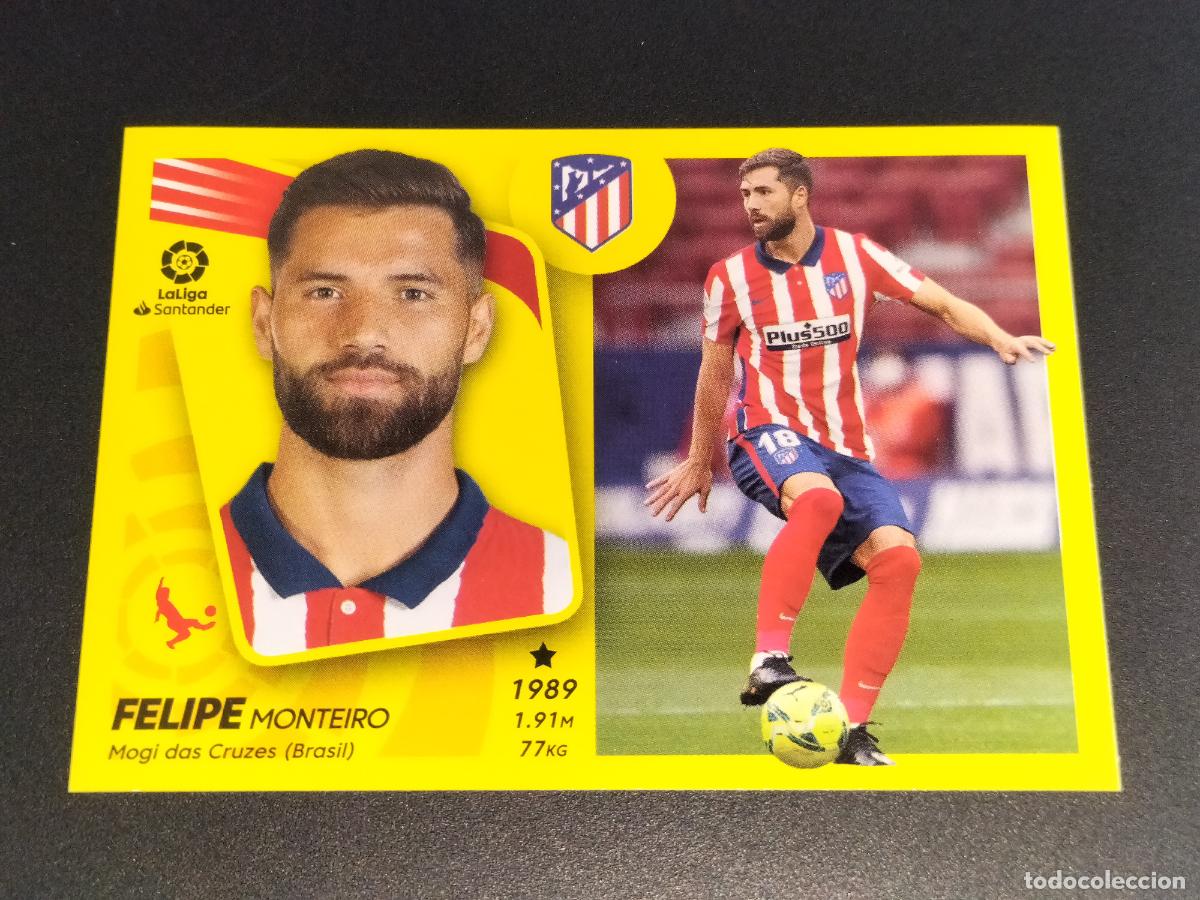 Cromos de f&uacute;tbol: N&ordm; 9 FELIPE MONTEIRO AT MADRID CROMOS LALIGA SANTANDER ESTE LIGA FUTBOL 2021 2022 21 22 PANINI