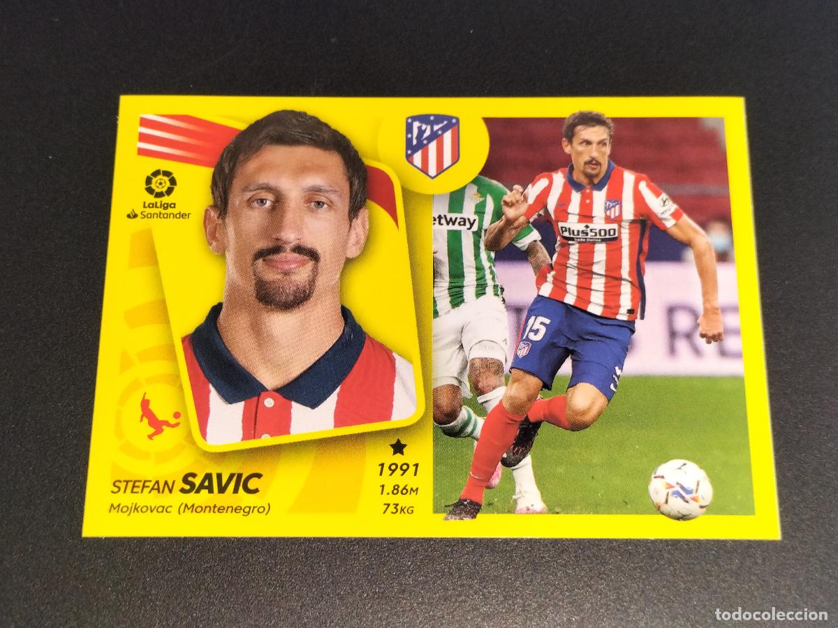 Cromos de f&uacute;tbol: N&ordm; 10 SAVIC AT MADRID CROMOS LALIGA SANTANDER ESTE LIGA FUTBOL 2021 2022 21 22 PANINI
