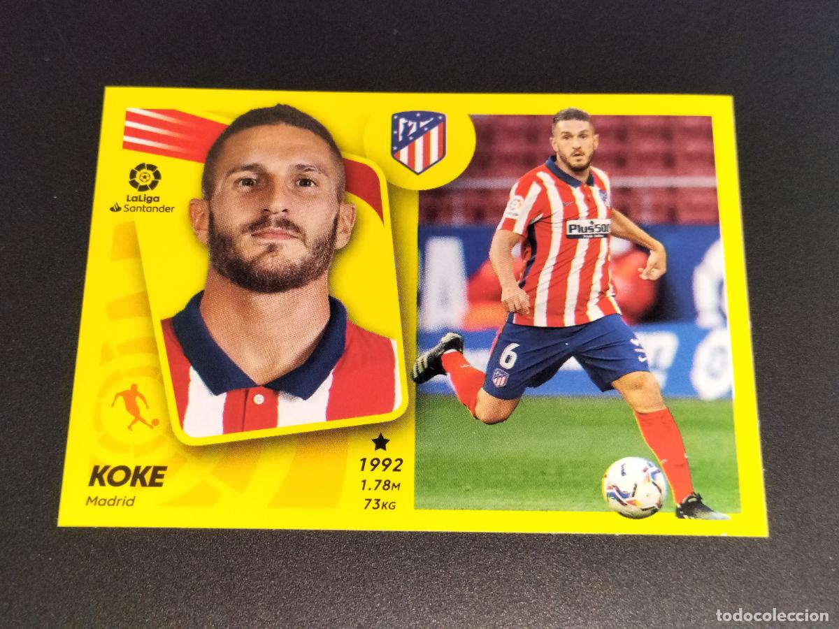 Cromos de f&uacute;tbol: N&ordm; 12 KOKE AT MADRID CROMOS LALIGA SANTANDER ESTE LIGA FUTBOL 2021 2022 21 22 PANINI