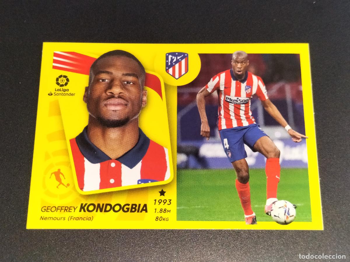 Cromos de f&uacute;tbol: N&ordm; 13 A KONDOGBIA AT MADRID CROMOS LALIGA SANTANDER ESTE LIGA FUTBOL 2021 2022 21 22 PANINI