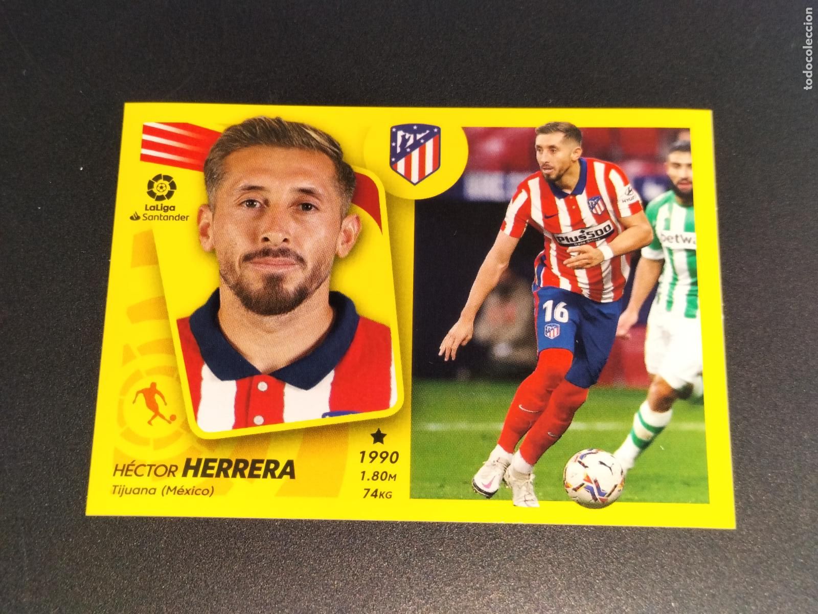 Cromos de f&uacute;tbol: N&ordm; 13 B HECTOR HERRERA AT MADRID CROMOS LALIGA SANTANDER ESTE LIGA FUTBOL 2021 2022 21 22 PANINI