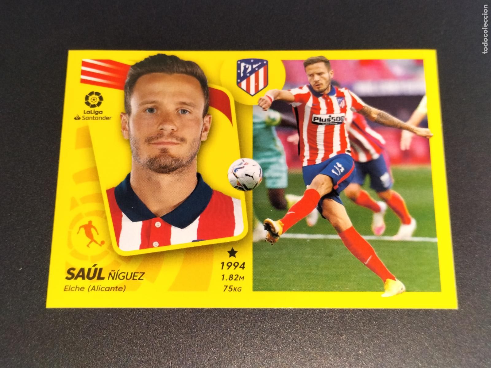 Cromos de f&uacute;tbol: N&ordm; 14 SAUL &Ntilde;IGUEZ AT MADRID CROMOS LALIGA SANTANDER ESTE LIGA FUTBOL 2021 2022 21 22 PANINI