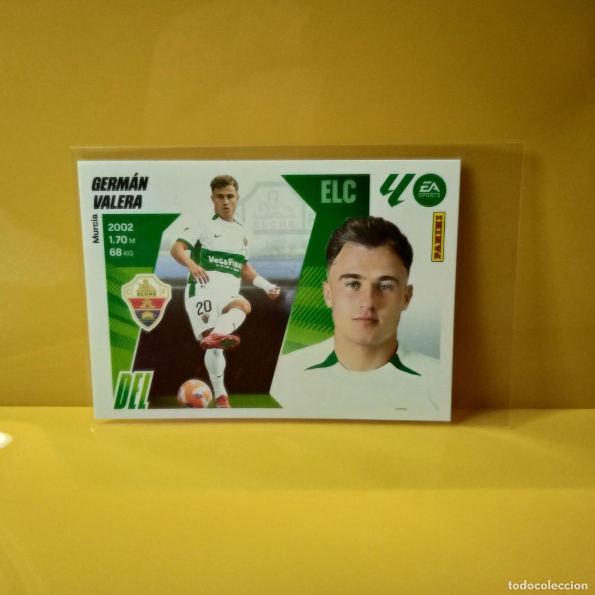 Cromos de f&uacute;tbol: EDICIONES ESTE 2025 2026 25 26 ELCHE C.F GERM&Aacute;N VALERA 18