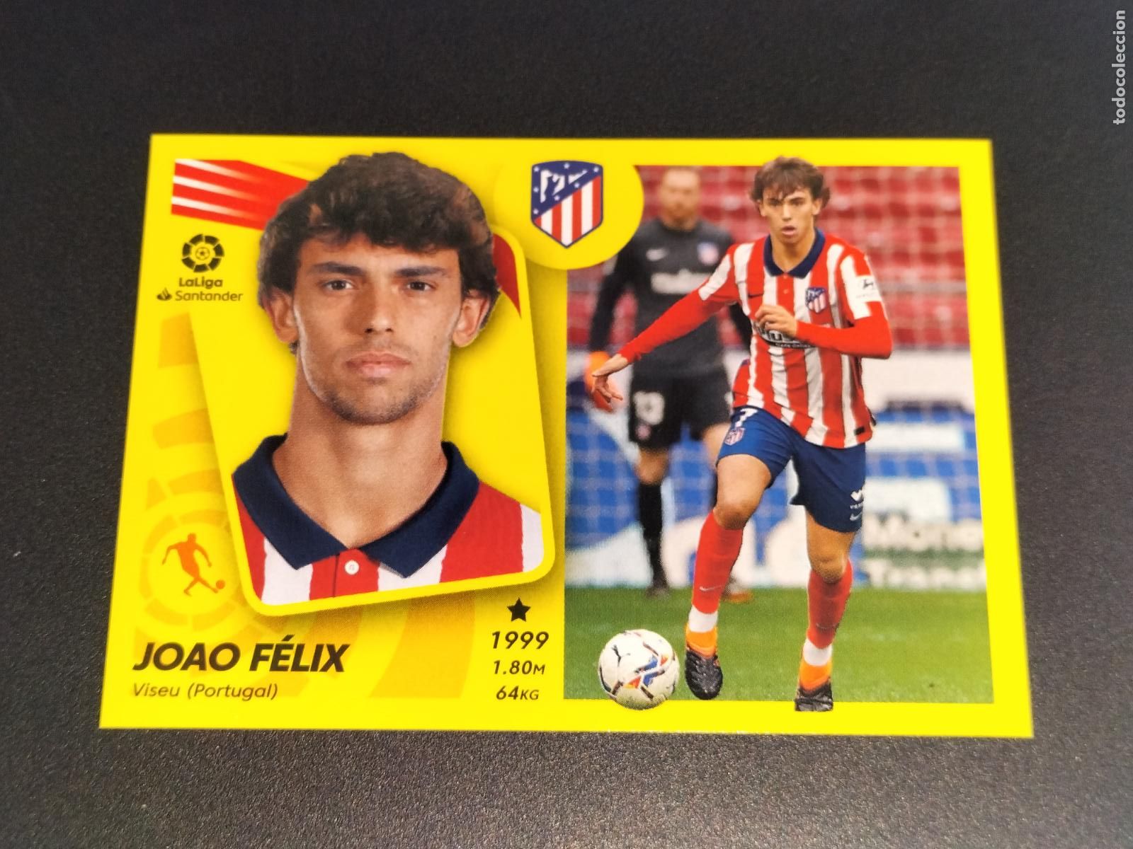 Cromos de f&uacute;tbol: N&ordm; 17 JOAO FELIX AT MADRID CROMOS LALIGA SANTANDER ESTE LIGA FUTBOL 2021 2022 21 22 PANINI