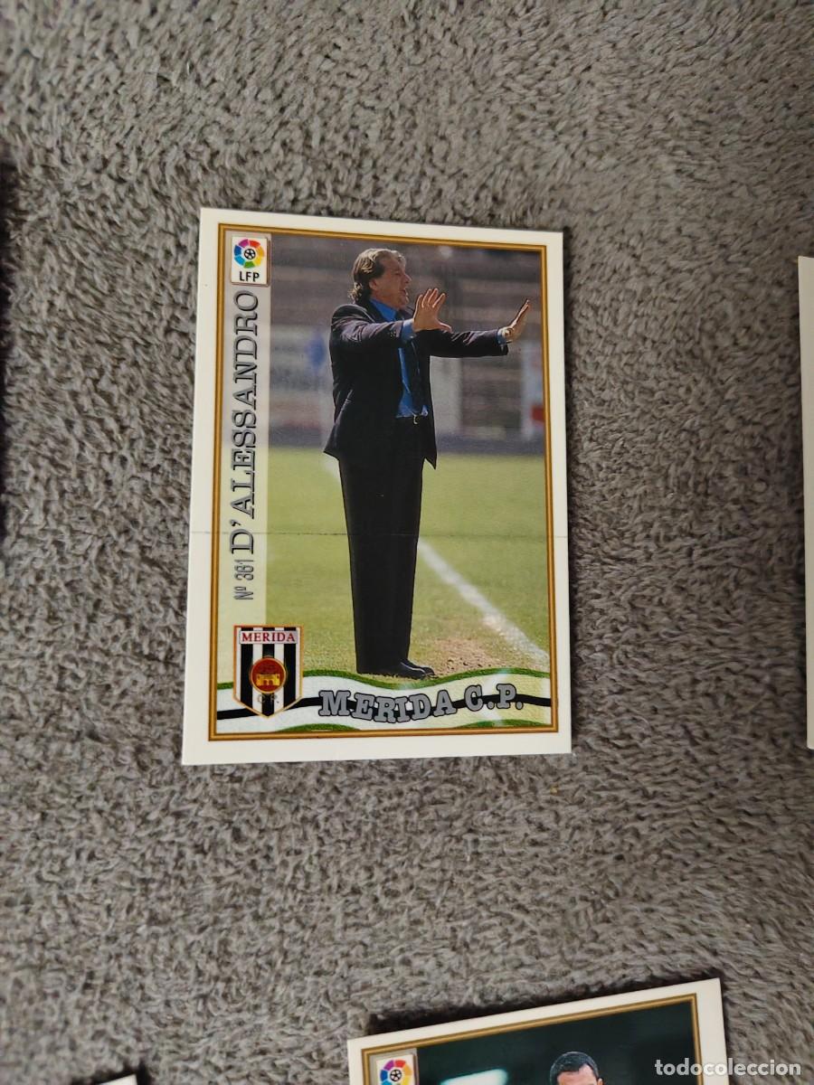 Cromos de f&uacute;tbol: 361. D'ALESSANDRO C.P. M&Eacute;RIDA MUNDICROMO FICHAS 97 98 LIGA 1997 1998 CARD ABB