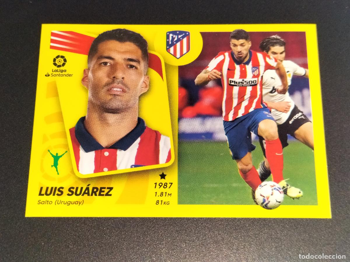 Cromos de f&uacute;tbol: N&ordm; 20 LUIS SUAREZ AT MADRID CROMOS LALIGA SANTANDER ESTE LIGA FUTBOL 2021 2022 21 22 PANINI