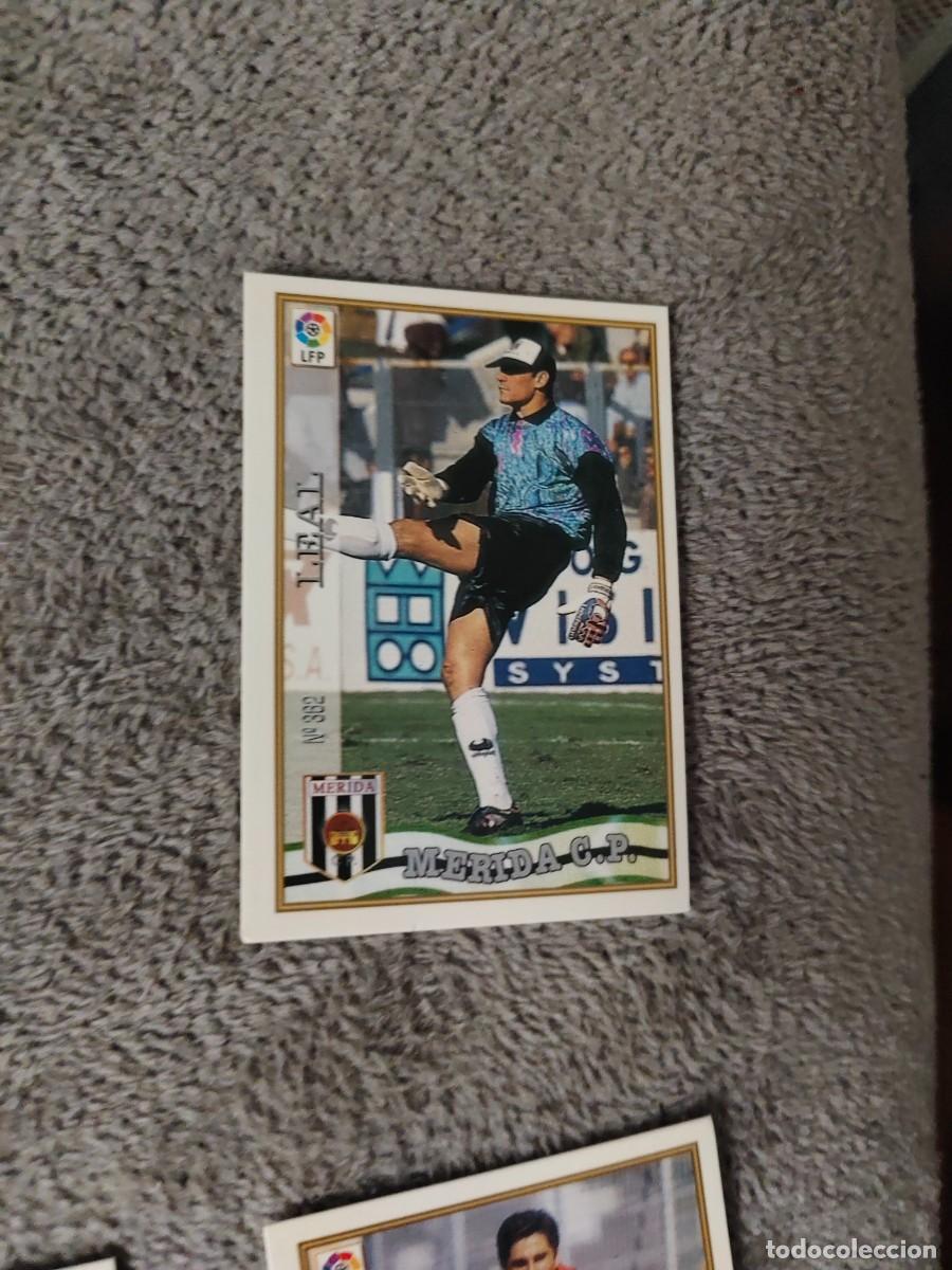 Cromos de f&uacute;tbol: 362. LEAL C.P. M&Eacute;RIDA MUNDICROMO FICHAS 97 98 LIGA 1997 1998 CARD ABB