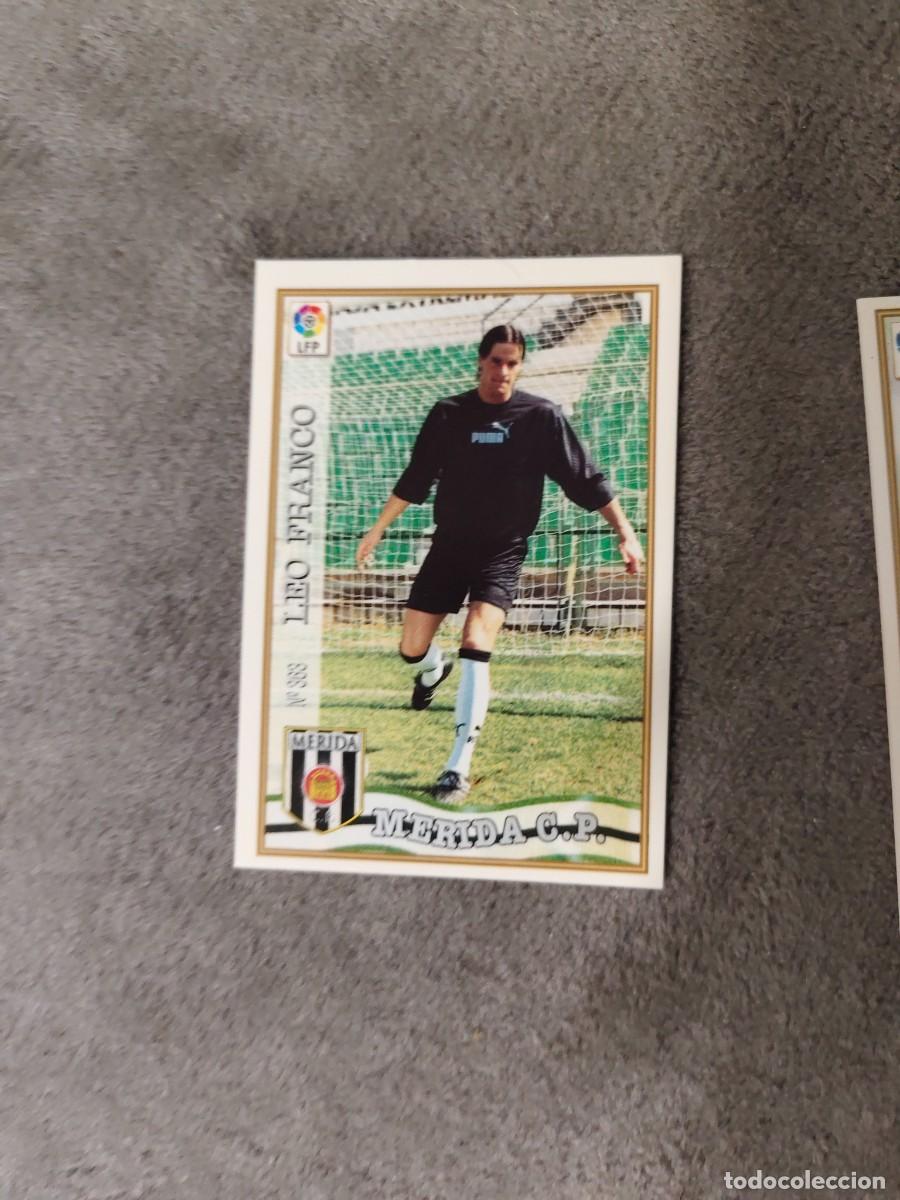 Cromos de f&uacute;tbol: 363. LEO FRANCO C.P. M&Eacute;RIDA MUNDICROMO FICHAS 97 98 LIGA 1997 1998 CARD ABB