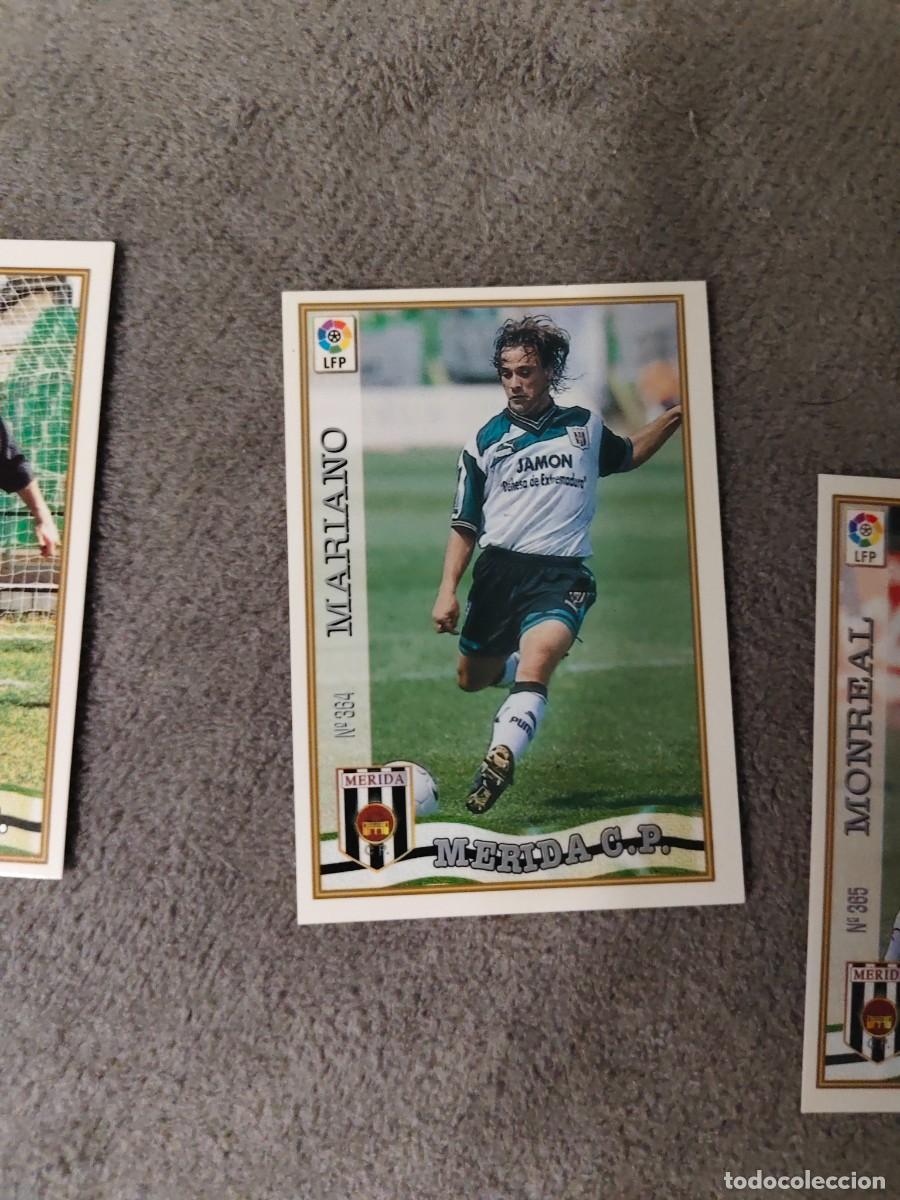Cromos de f&uacute;tbol: 364. MARIANO C.P. M&Eacute;RIDA MUNDICROMO FICHAS 97 98 LIGA 1997 1998 CARD ABB