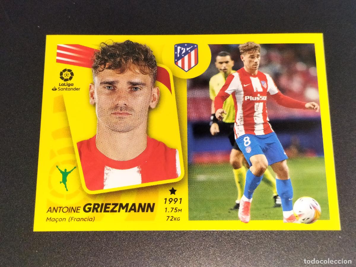 Cromos de f&uacute;tbol: FICHAJE 63 GRIEZMANN AT MADRID CROMOS LALIGA SANTANDER ESTE LIGA FUTBOL 2021 2022 21 22 PANINI