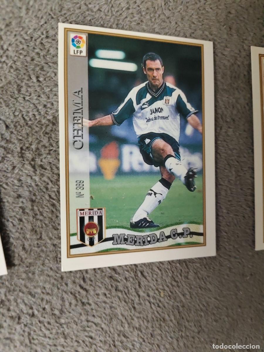 Cromos de f&uacute;tbol: 369. CHEMA C.P. M&Eacute;RIDA MUNDICROMO FICHAS 97 98 LIGA 1997 1998 CARD ABB