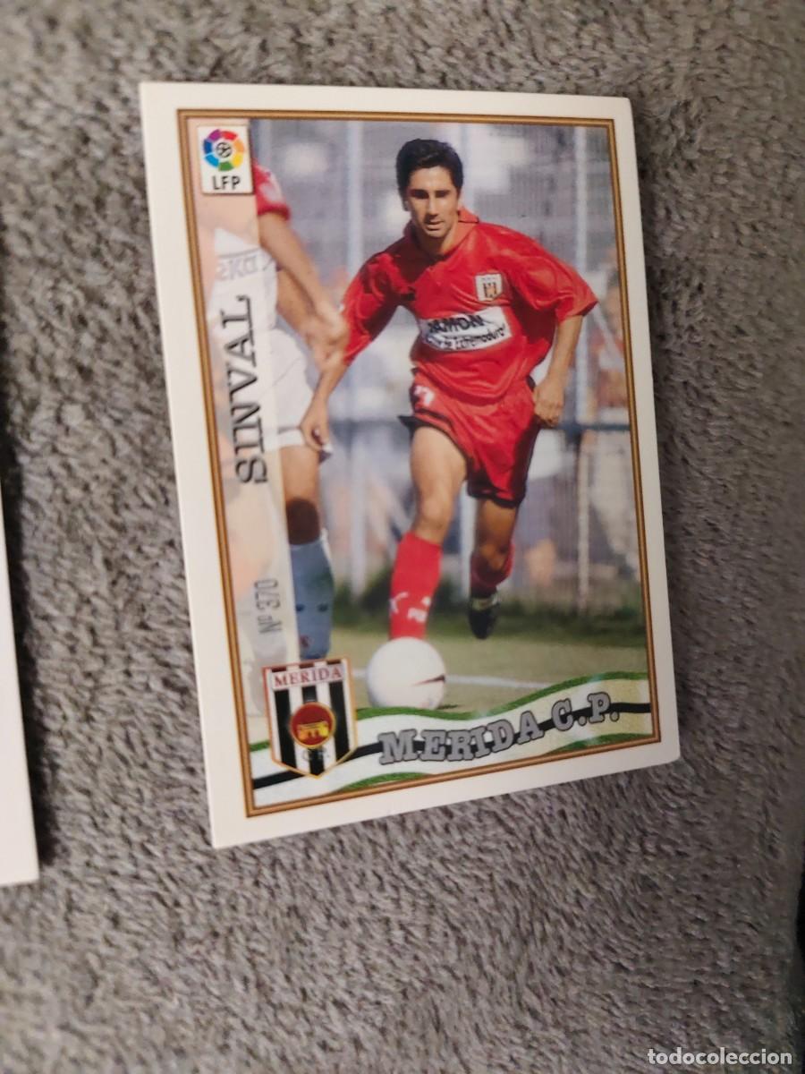 Cromos de Futebol: 370. SINVAL C.P. M&Eacute;RIDA MUNDICROMO FICHAS 97 98 LIGA 1997 1998 CARD ABB