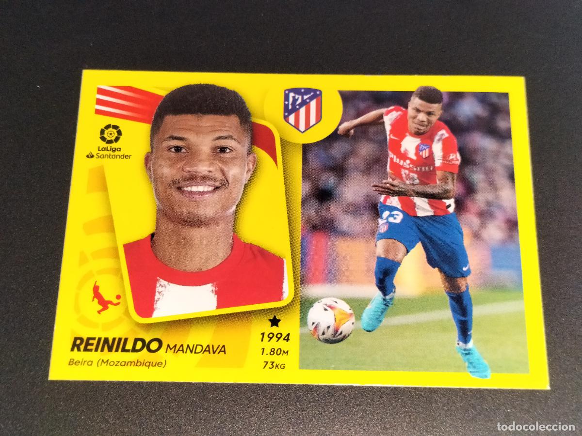 Cromos de f&uacute;tbol: FICHAJE N&ordm; 5 REINILDO MERCADO INVIERNO ACTUALIZACION AT MADRID CROMO LALIGA ESTE 2021 2022 21 22