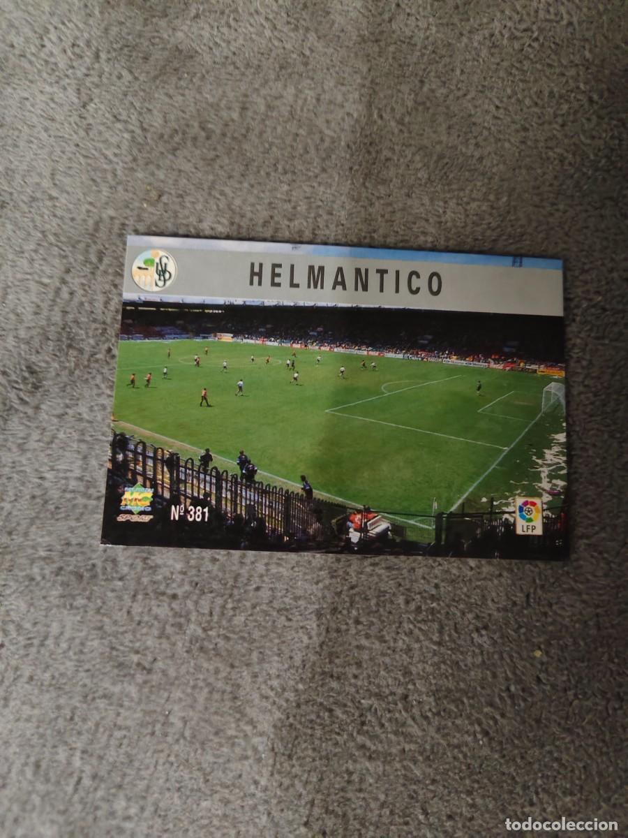 Cromos de f&uacute;tbol: 381. HELM&Aacute;NTICO U.D. SALAMANCA MUNDICROMO FICHAS 97 98 LIGA 1997 1998 CARD ABB