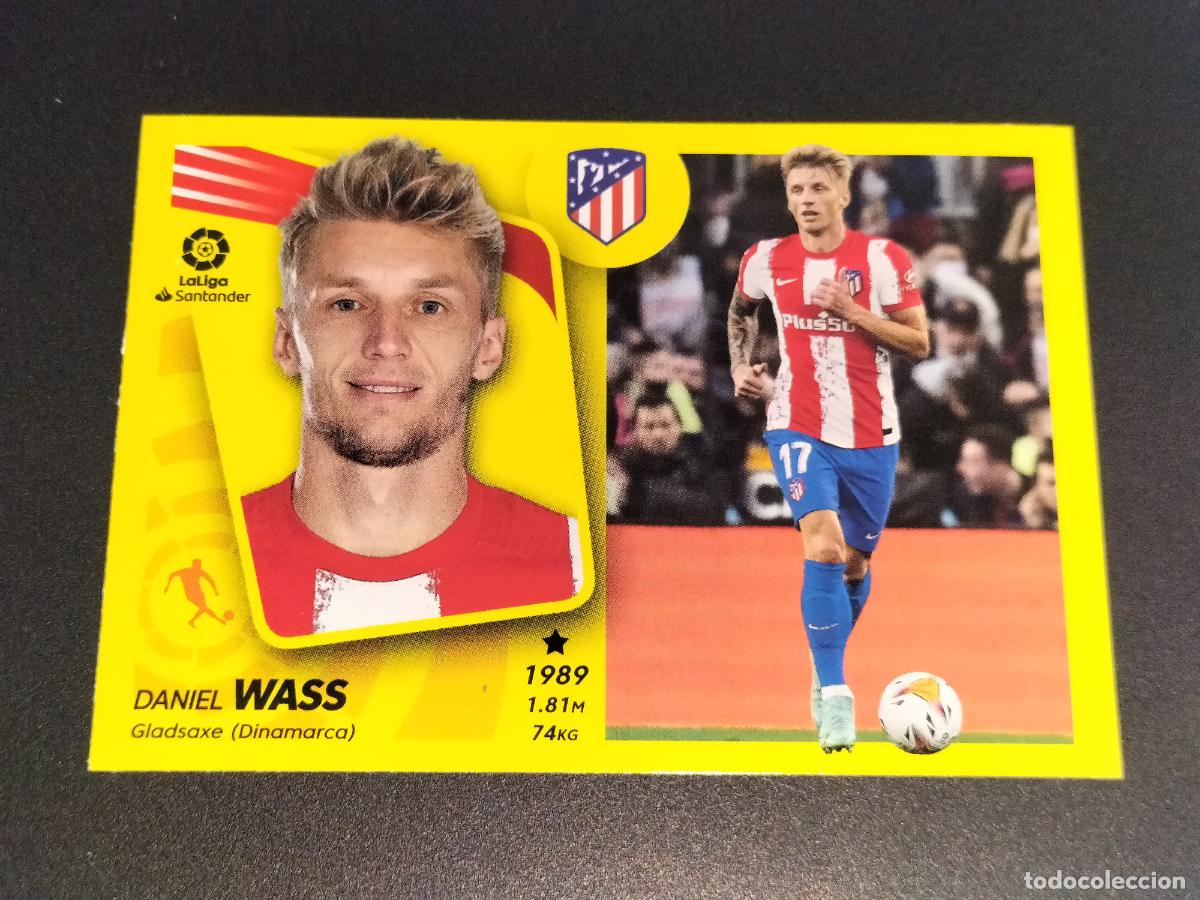 Cromos de f&uacute;tbol: FICHAJE N&ordm; 6 DANIEL WASS MERCADO INVIERNO ACTUALIZACION AT MADRID CROMO LALIGA ESTE 2021 2022 21 22