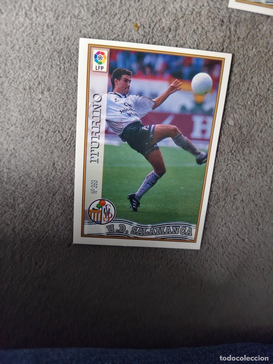 Cromos de f&uacute;tbol: 393. ITURRINO U.D. SALAMANCA MUNDICROMO FICHAS 97 98 LIGA 1997 1998 CARD ABB
