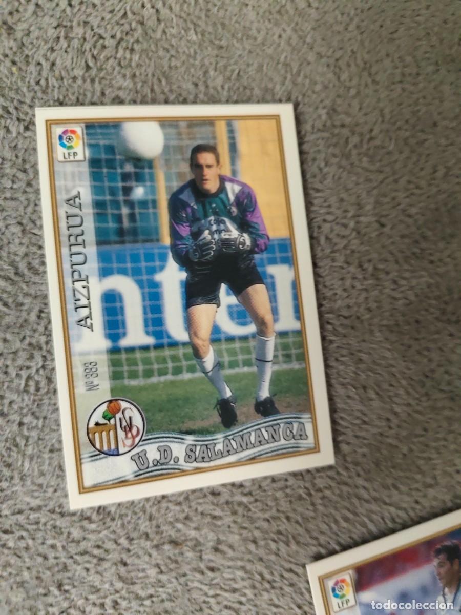 Cromos de f&uacute;tbol: 383. AIZPUR&Uacute;A U.D. SALAMANCA MUNDICROMO FICHAS 97 98 LIGA 1997 1998 CARD ABB