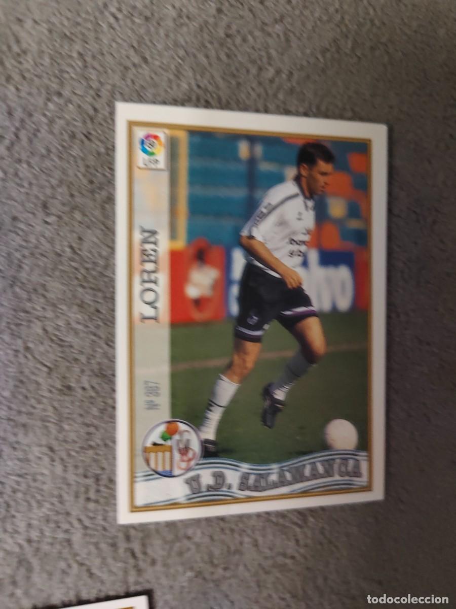 Cromos de f&uacute;tbol: 387. LOREN U.D. SALAMANCA MUNDICROMO FICHAS 97 98 LIGA 1997 1998 CARD ABB