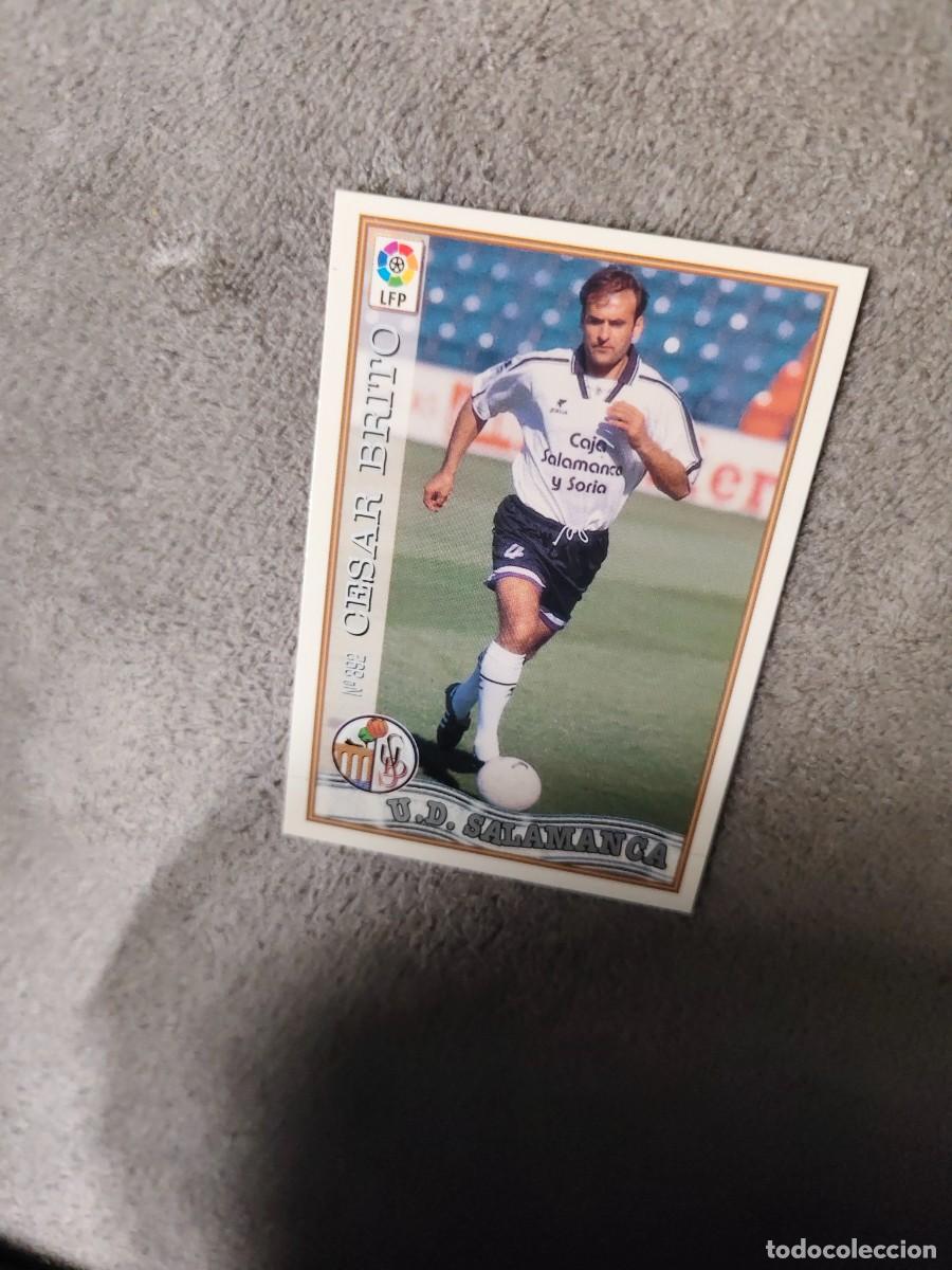 Cromos de f&uacute;tbol: 392. C&Eacute;SAR BRITO U.D. SALAMANCA MUNDICROMO FICHAS 97 98 LIGA 1997 1998 CARD ABB