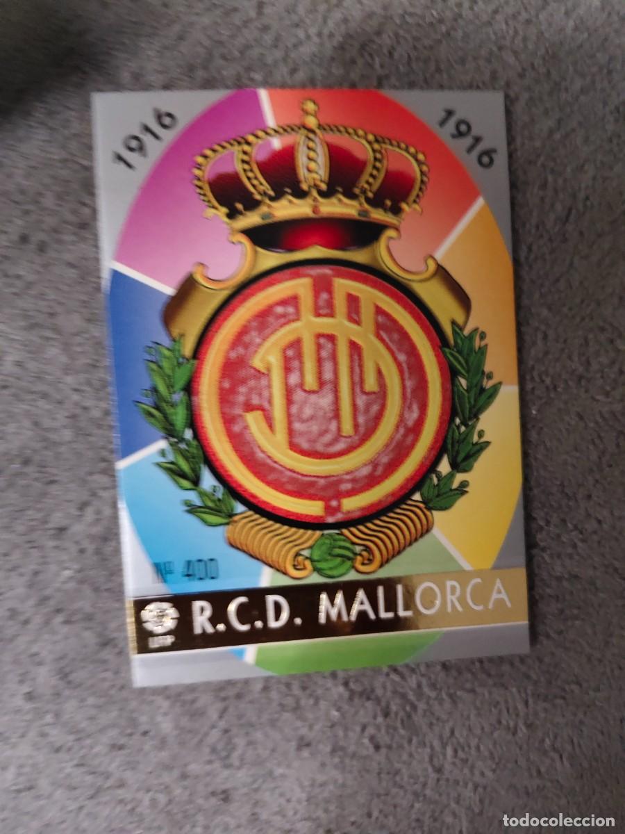 Cromos de f&uacute;tbol: 400. ESCUDO R.C.D. MALLORCA MUNDICROMO FICHAS 97 98 LIGA 1997 1998 CARD ABB