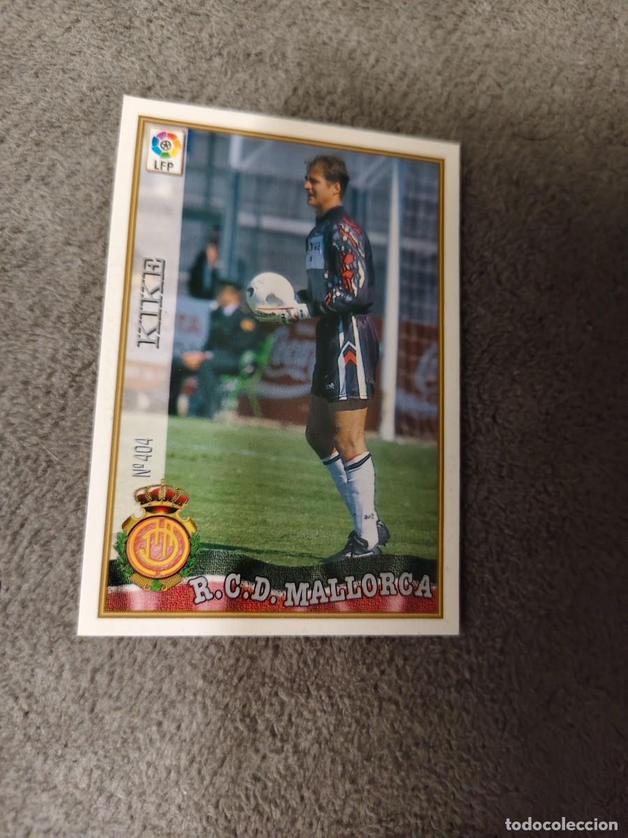 Cromos de f&uacute;tbol: 404. KIKE R.C.D. MALLORCA MUNDICROMO FICHAS 97 98 LIGA 1997 1998 CARD ABB