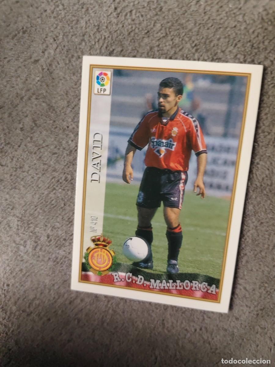 Cromos de f&uacute;tbol: 410. DAVID R.C.D. MALLORCA MUNDICROMO FICHAS 97 98 LIGA 1997 1998 CARD ABB
